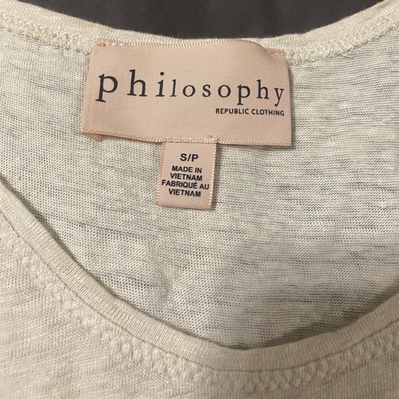 Philosophy distressed tee - Picture 1 of 3